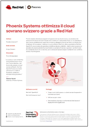 Phoenix Systems ottimizza la sua piattaforma di cloud sovrano
