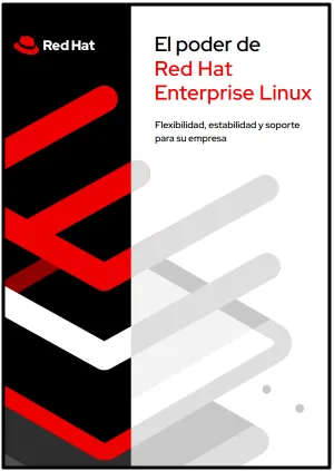 Front cover of El poder de Red Hat Enterprise Linux ebook