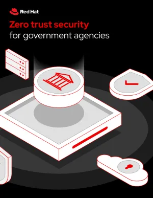 Front cover of Zero trust security for government agencies ebook
