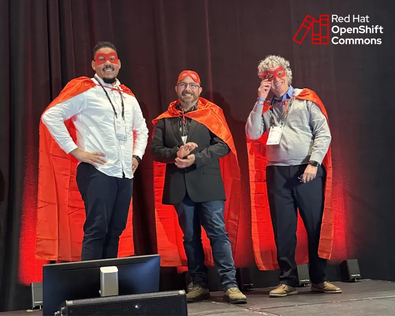 OpenShift Commons co‑located with KubeCon