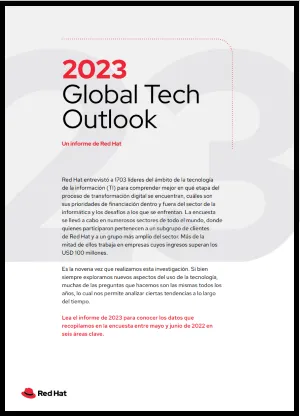 2023 Global Tech Outlook: un informe de Red Hat