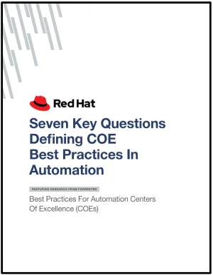 Seven Key Questions Defining COE Best Practices In Automation