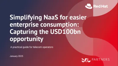 Simplifying NaaS for easier enterprise consumption