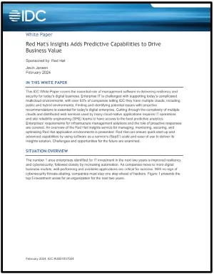 Red Hat Insights adds predictive capabilities to drive business value