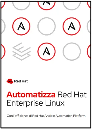 Front cover of Automatizza Red&nbsp;Hat Enterprise Linux ebook