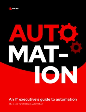 Front cover of An IT executive's guide to automation ebook