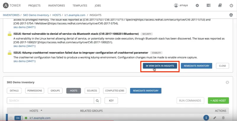 Ansible-Tower-Insights-Integration-4