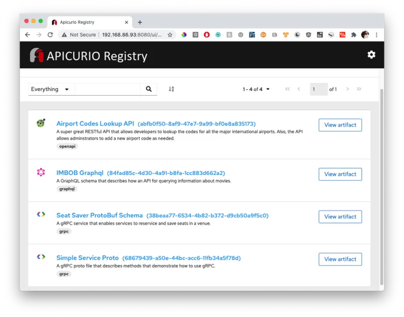 Apicurio is an open-source Schema Registry