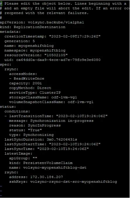 edit the service type