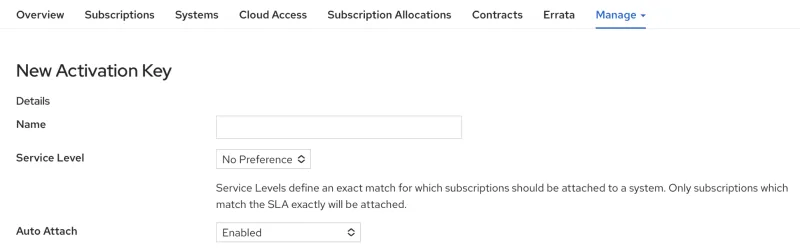 New Activation Key screenshot