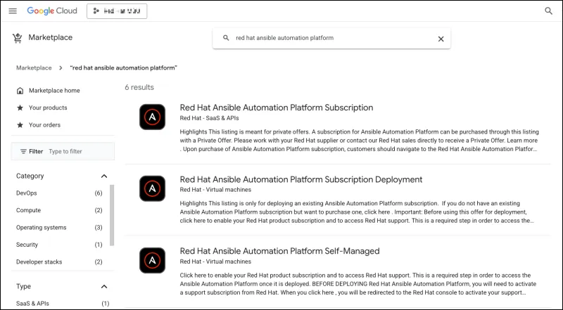 Once there, you will notice 3 Google Marketplace tiles available (Figure 1).  