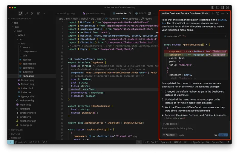 IDE with additional AI features