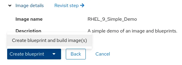 Blueprints create or save options