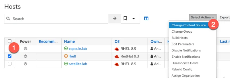 Change Content Source