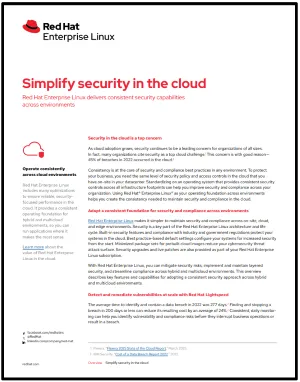 First page of overview pdf