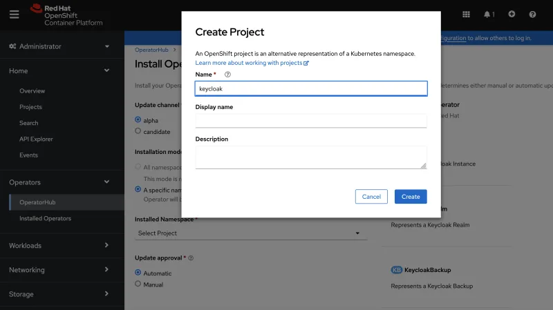 InstallKeycloakProject