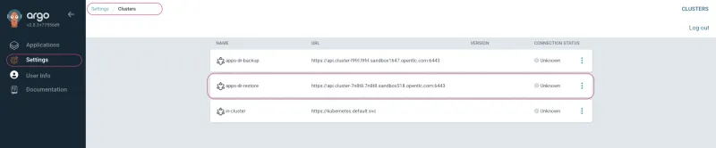 gitops-add-cluster-restore