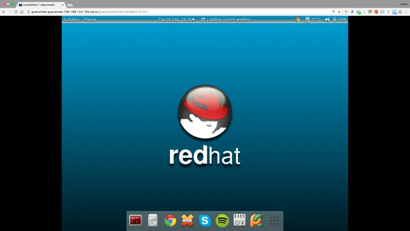 Guacamole Vnc Sample