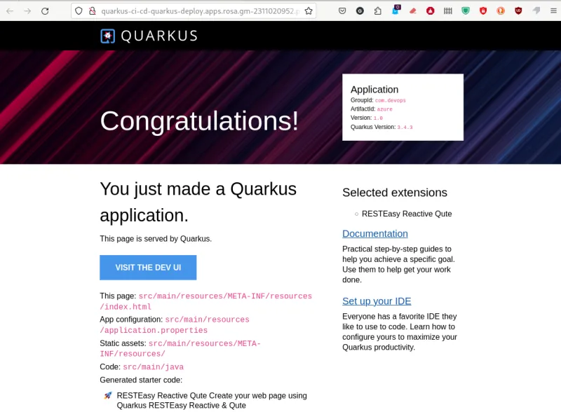 OpenShift GitOps integration Red Hat OpenShift Service on AWS details
