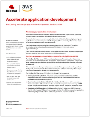 Accelerate application development