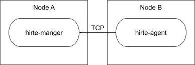 hirte-manager < hirte-agent over TCP