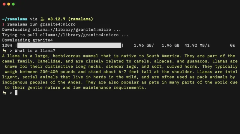 run and serve AI models
