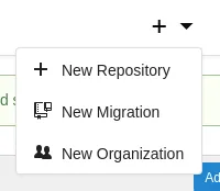 Gogs create a new repository