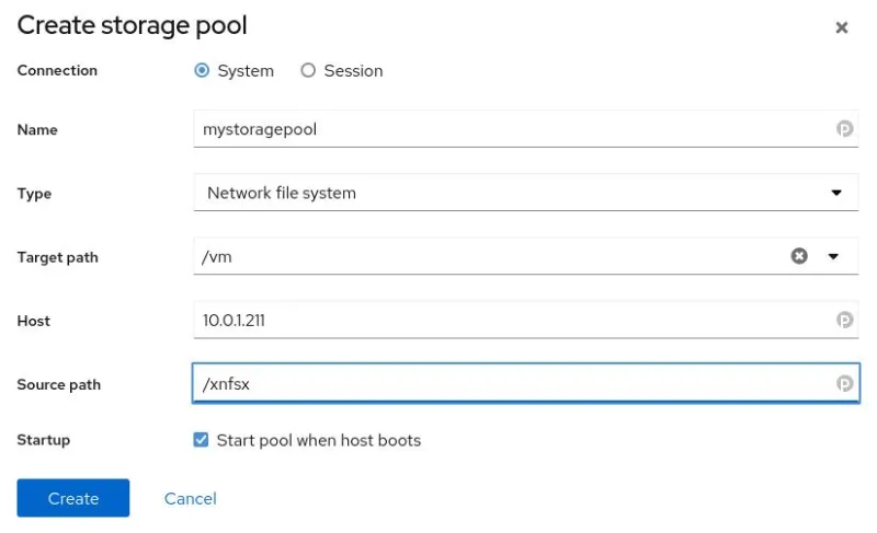 Cockpit storage pools