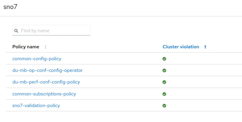 Screenshot of SNO7 details