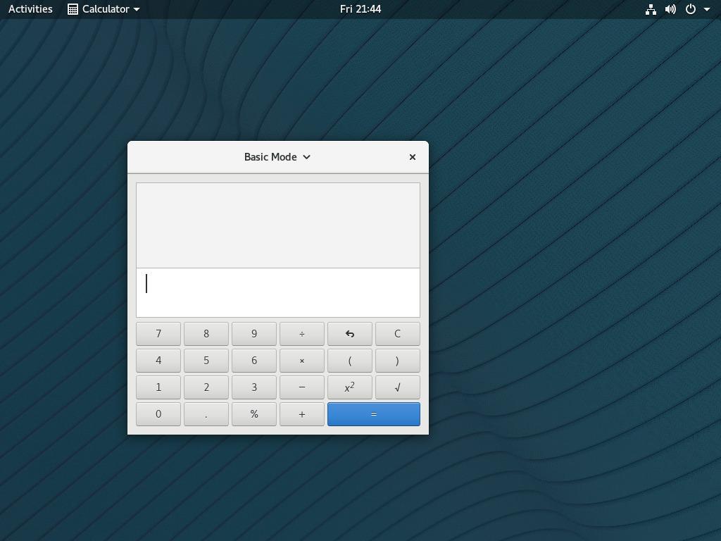 GNOME desktop on RHEL 8