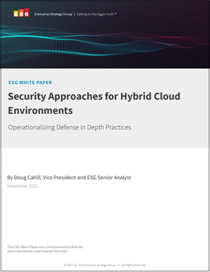 Security approaches for hybrid cloud environments
