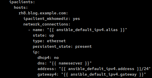 Automating Red Hat IdM - change the nameserver