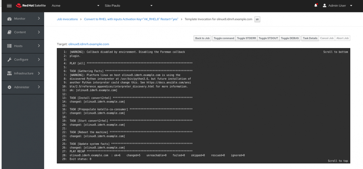 Oracle Linux 8 Conversion