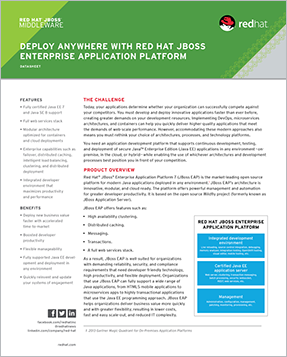 deploy anywhere with Red Hat