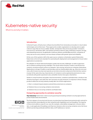 Kubernetes-native security