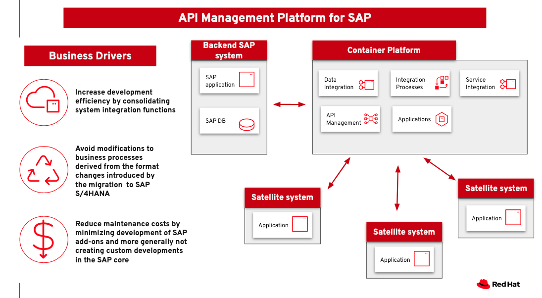 Figure 1 API management platform for SAP