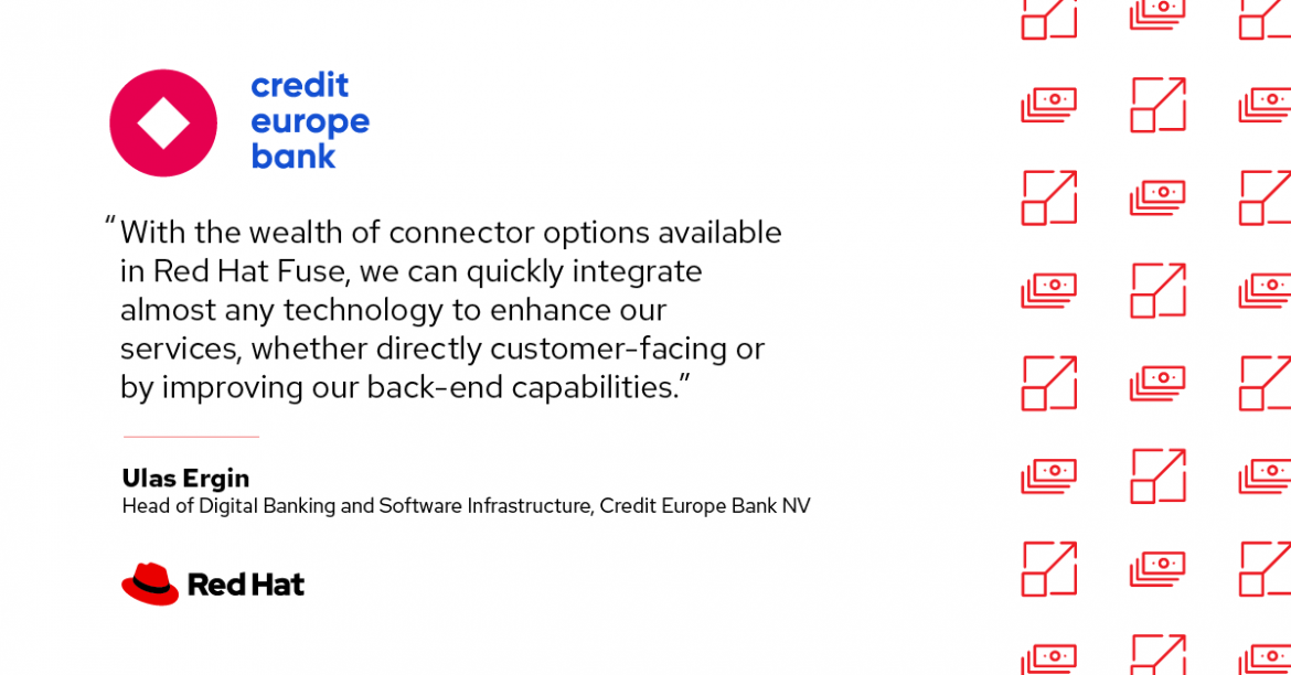 Quote from Ulas Ergin, Head of Digital Banking and Software Infrastructure, Credit Europe Bank NV