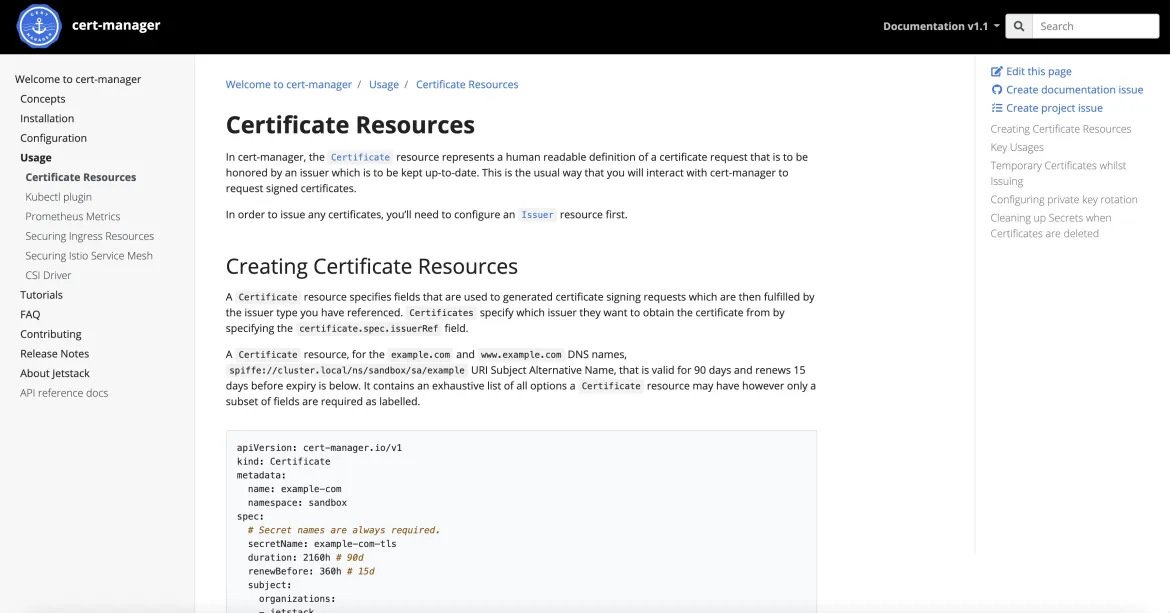 How to create a TLS/SSL certificate with a Cert-Manager Operator on ...
