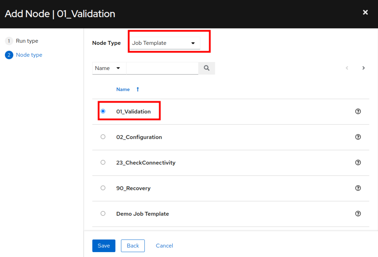 Select the 01_Validation node